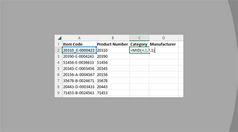 How to Extract a Substring in Excel (Using TEXT Formulas).